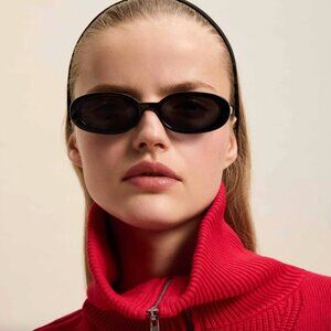 Le Specs OUTTA LOVE SUNGLASSES - BLACK